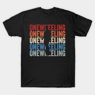 onewheeling vintage design - Onewheel style T-Shirt